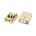 Allen Tel Surface Mount Duplex IDC Jack-110 Type 8-Conductor, Electrical Ivory AT104A8-52